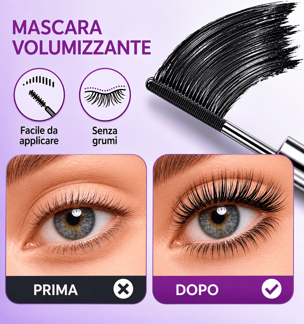 IRON EYE MASCARA VOLUMIZZANTE - Fiocchetto