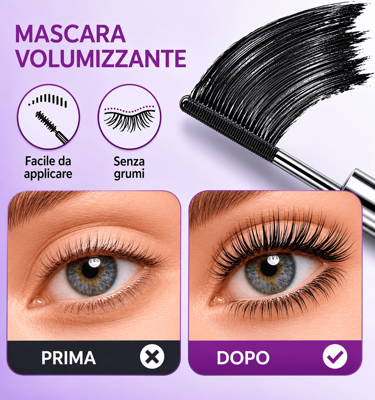 IRON EYE MASCARA VOLUMIZZANTE - Fiocchetto