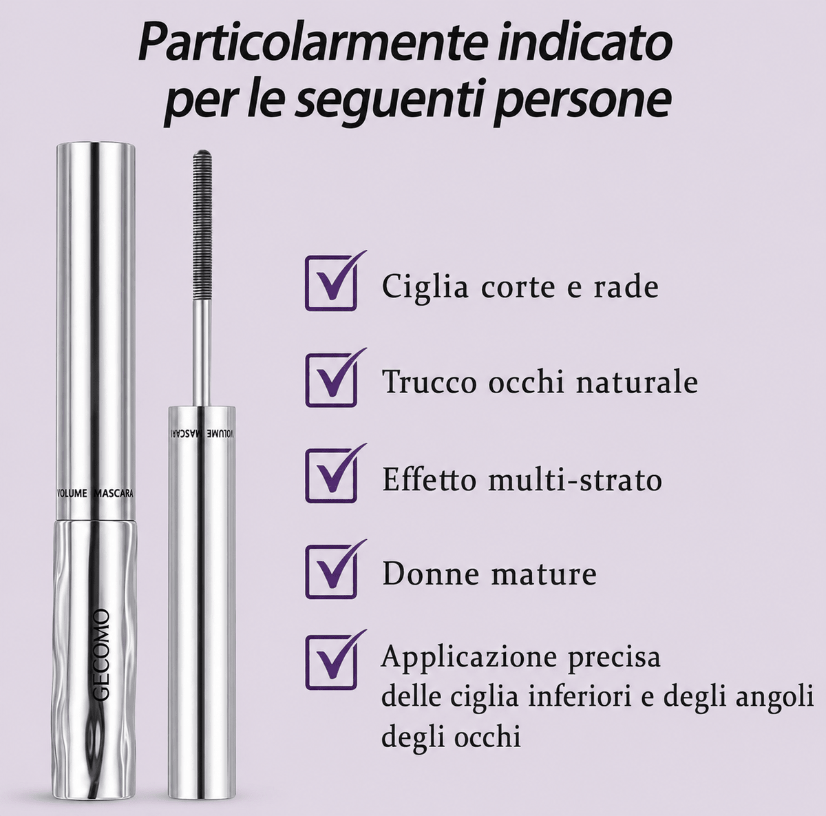 IRON EYE MASCARA VOLUMIZZANTE - Fiocchetto