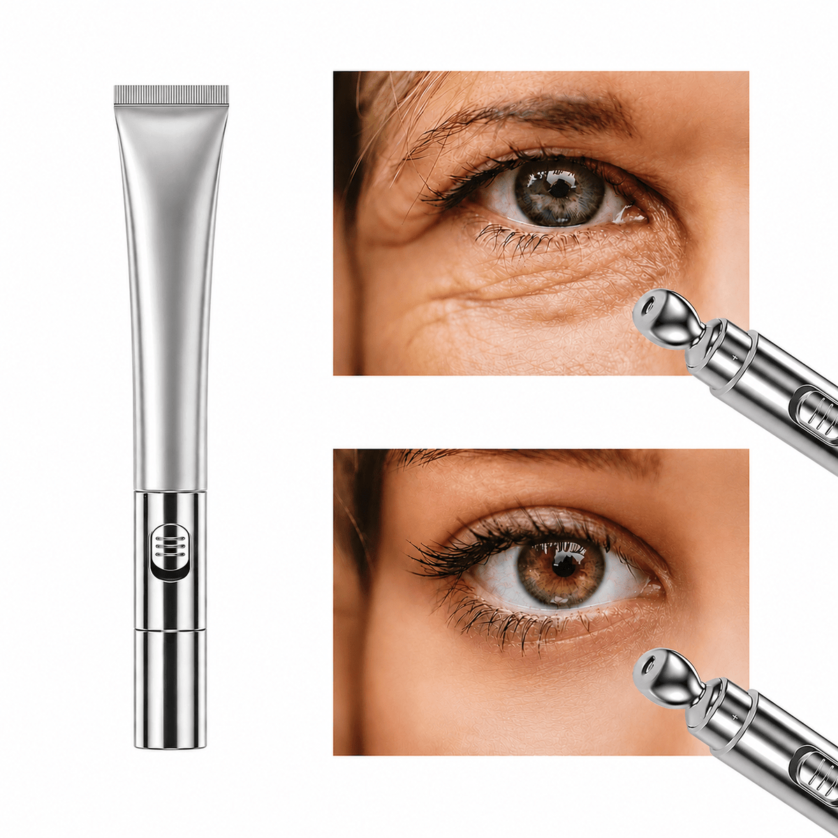 CREMA OCCHI CON VIBRATORE INCORPORATO - Fiocchetto