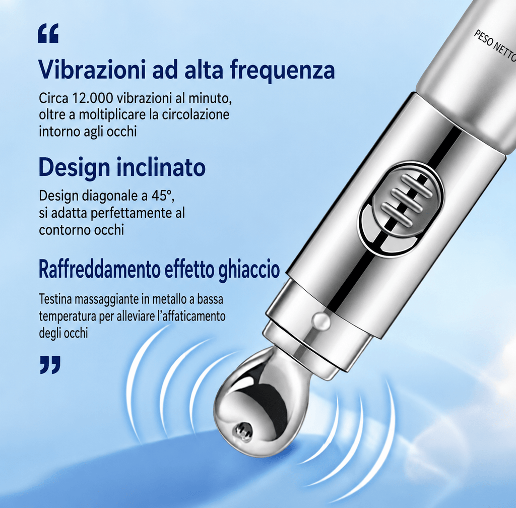 CREMA OCCHI CON VIBRATORE INCORPORATO - Fiocchetto
