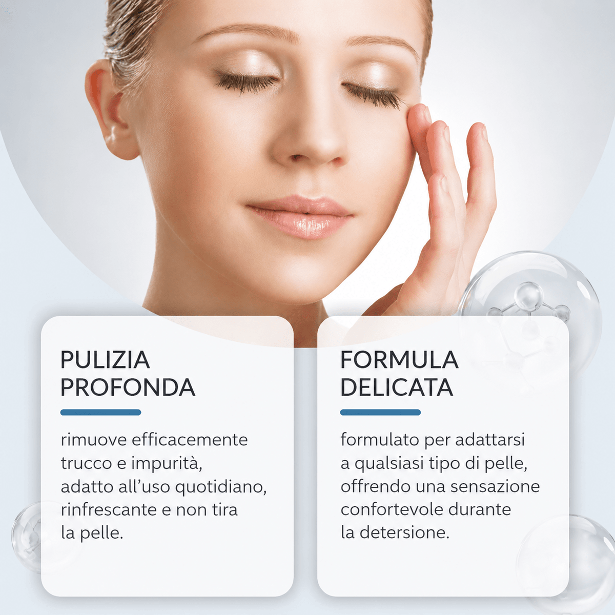 OLIO STRUCCANTE E DETERGENTE 2 IN 1 - Fiocchetto