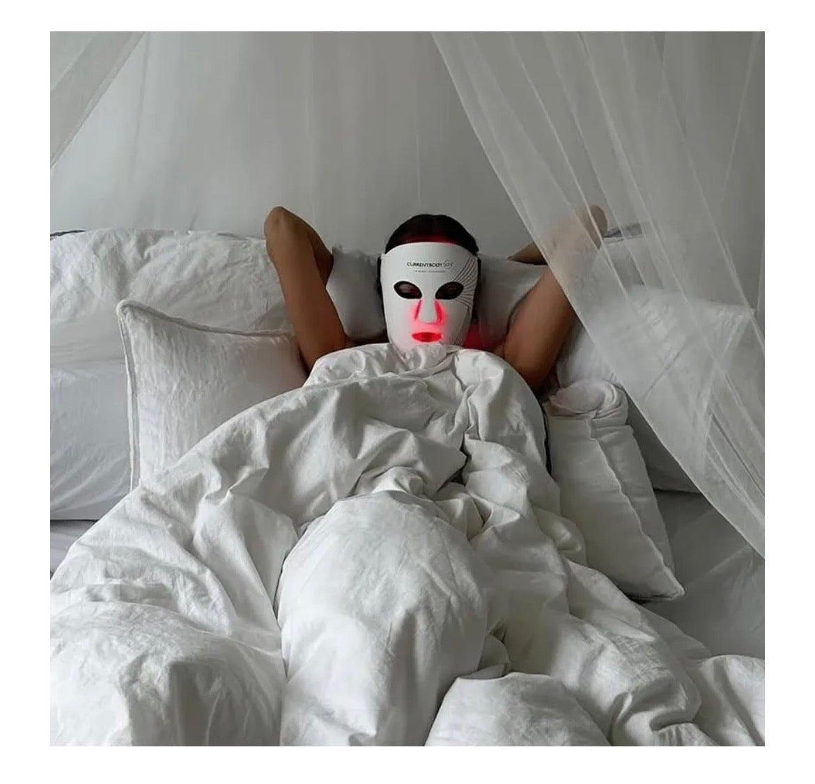 MASCHERA LED VISO E COLLO - Fiocchetto
