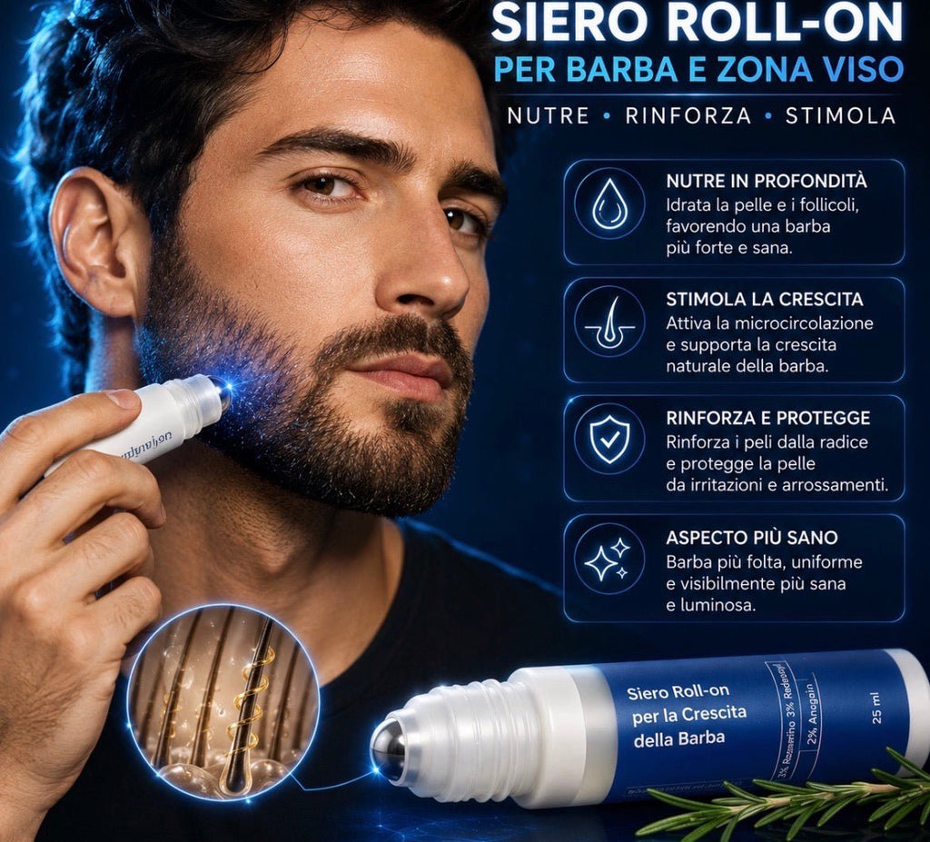 SIERO ROLL-ON CRESCITA CAPELLI (25ML) - Fiocchetto